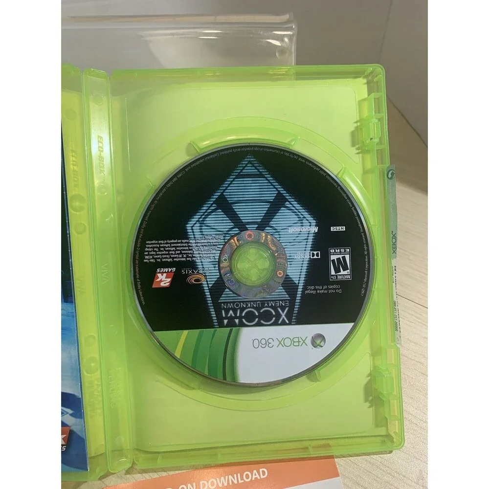 XBOX 360 XCOM ENEMY UNKNOWN Xbox Video Game